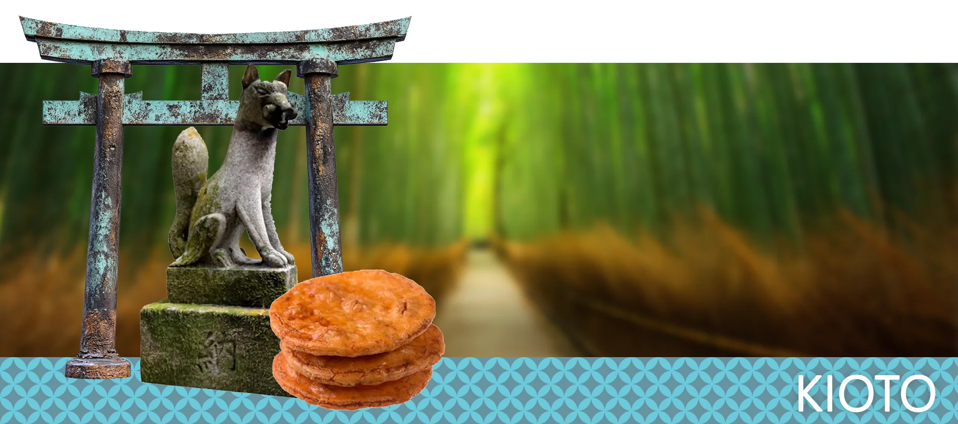 baner promujacy zwiedzanie fushimi inari taisha oraz arashijama z TANOMI